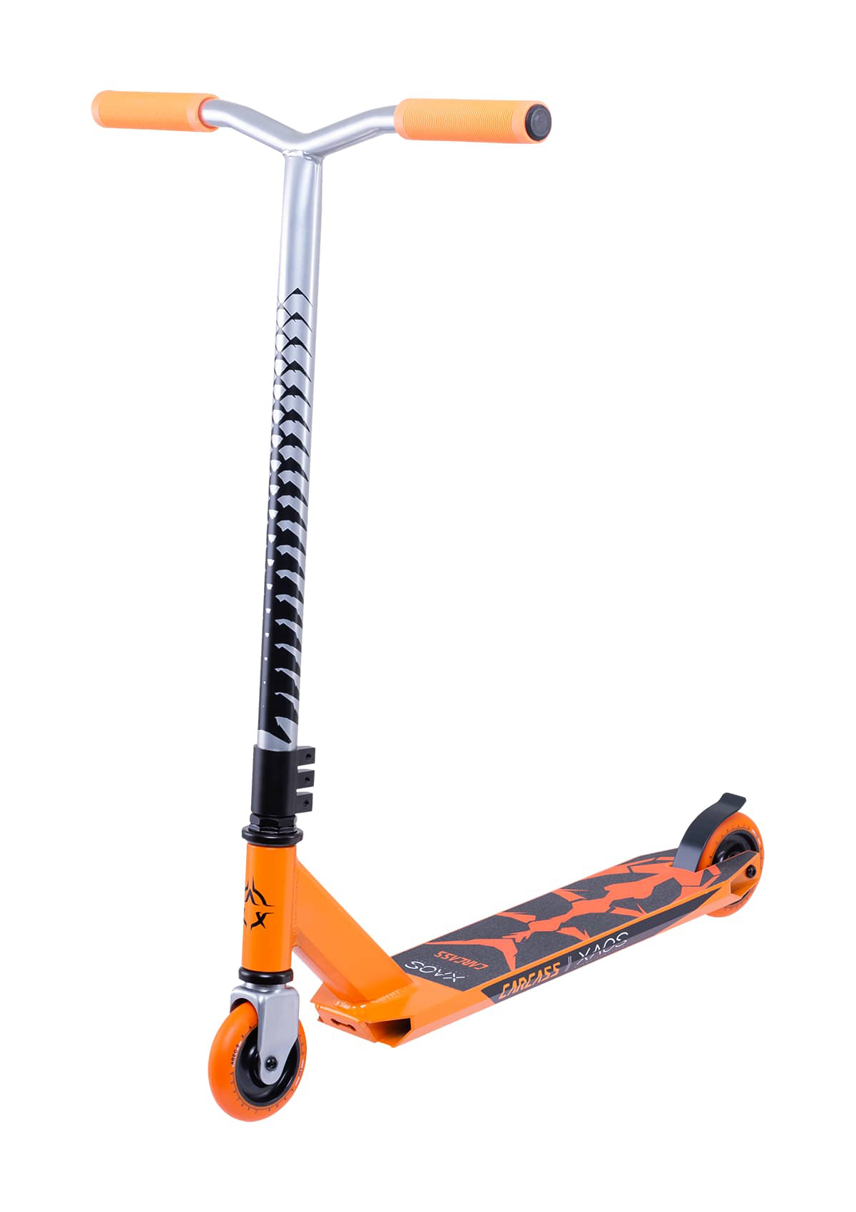 Самокат трюковый XAOS Carcass Orange 100 мм