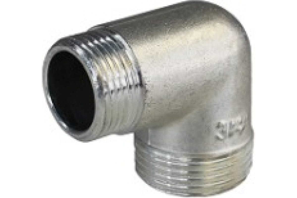 Elsen Угольник 90° НН 1/2", 1/2" TIN латунь