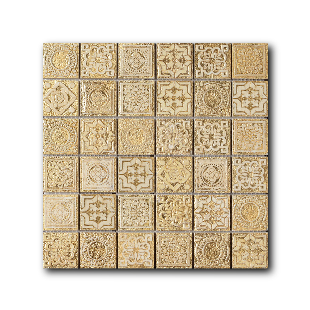 

Мозаика Art&Natura Equilibrio M2B Gold (4,8х4,8) 30х30