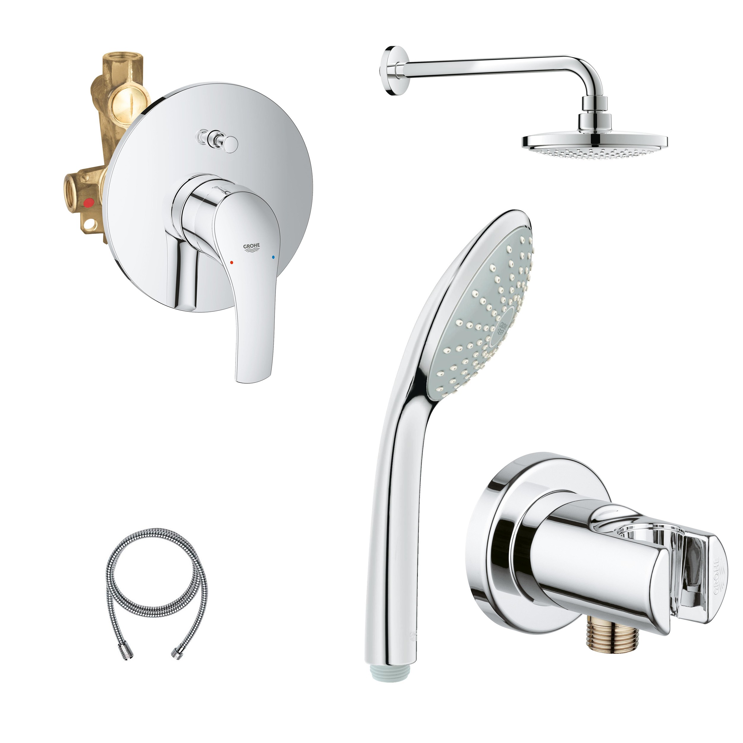 

Комплект для ванны Grohe EuroSmart 124440
