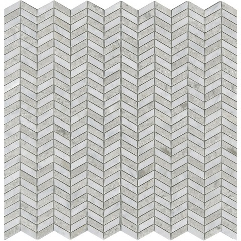

Керамическая плитка Lantic Colonial Mosaico Weft Grey Мозаика 32x31,2