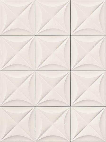 

Керамическая плитка Marca Corona 4D Flower White 20х20