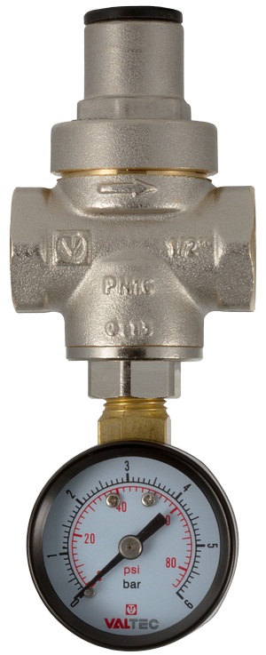 

Valtec Редуктор давления от 0,5 до 5,5 бар 1/2" (без манометра)