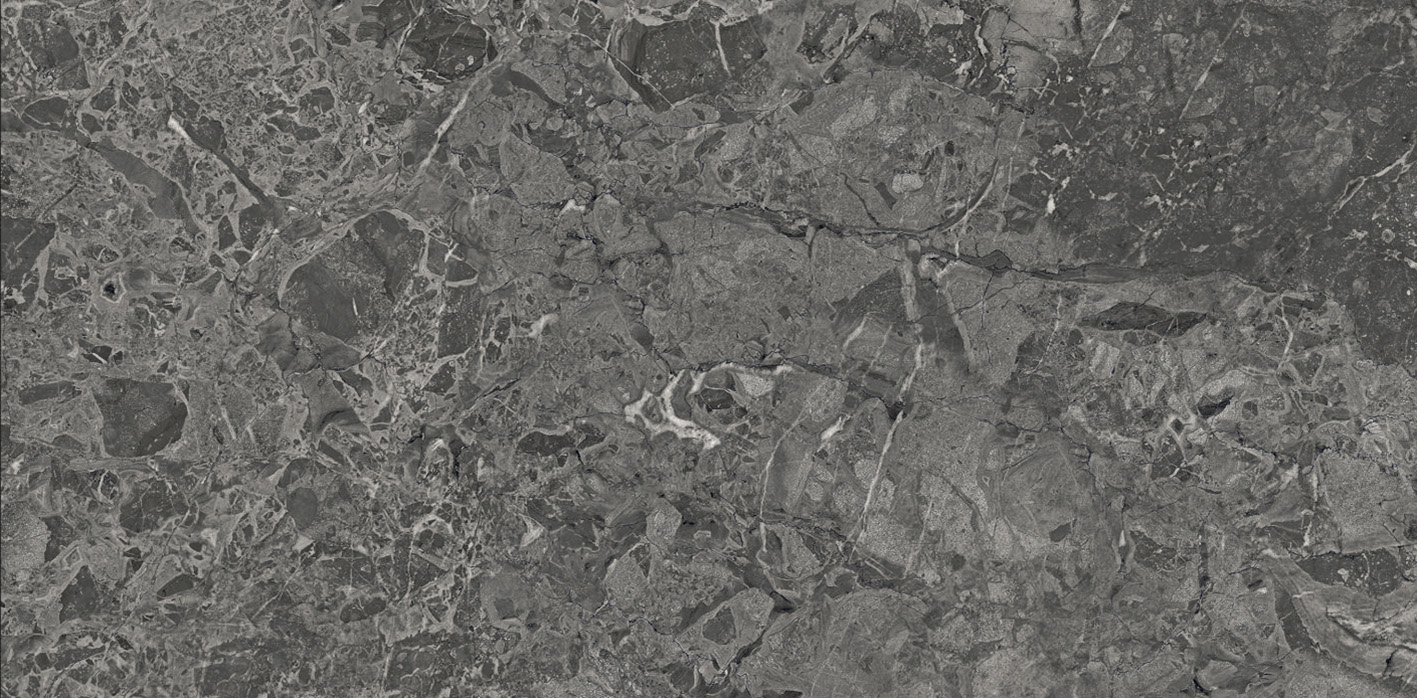 

Керамогранит Laparet Brecia Adonis Dark темно-серый 60x120 глянцевый