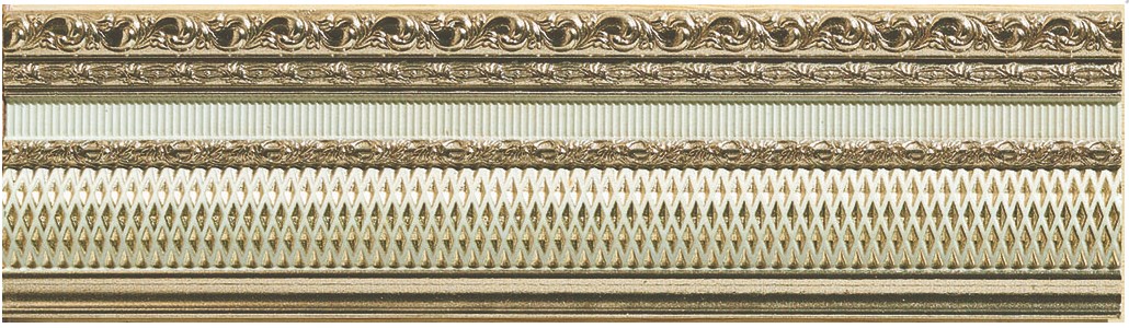 

Керамическая плитка Azulev Onice Listello Freya Marfil бордюр 8x29