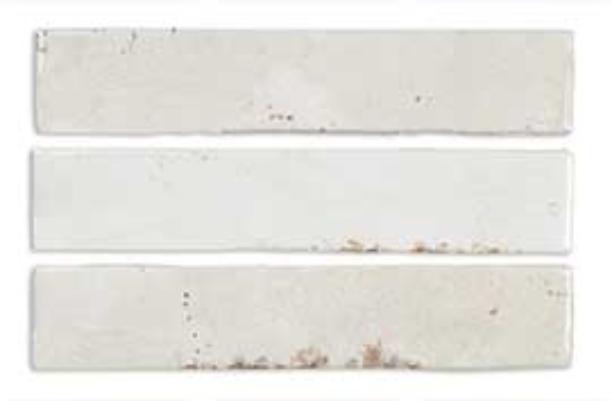 Керамическая плитка DNA Tiles Enamel White настенная 5x25