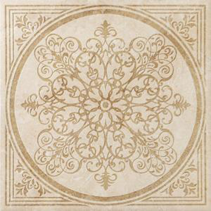

Керамогранит Италон NL-Stone Ivory Inserto Bloom Pat. (610080000145) вставка 60х60