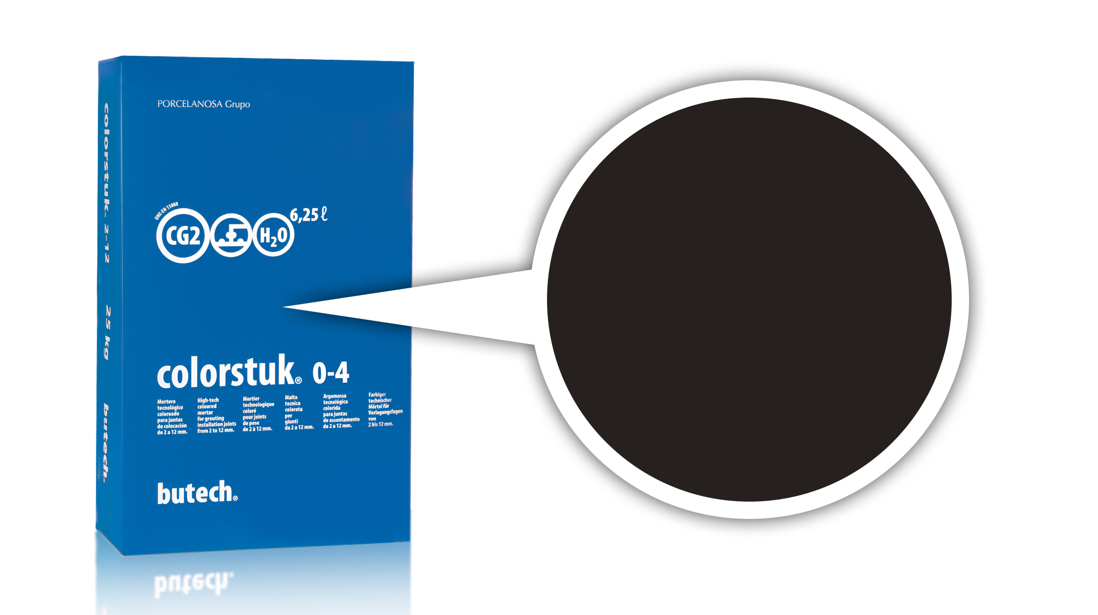 

Затирка Butech Colorstuk N Negro (5 кг)