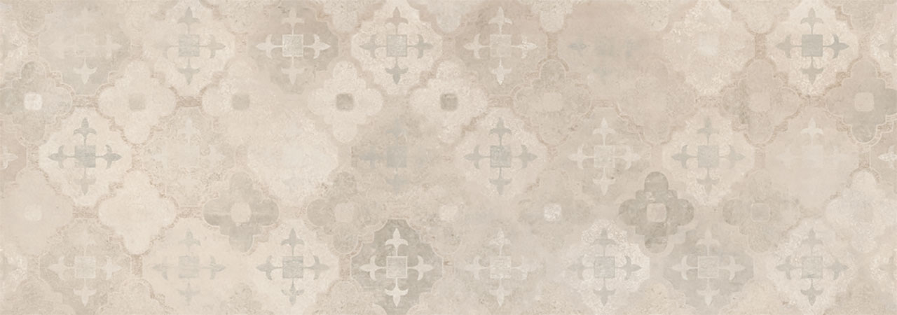 

Керамическая плитка Fanal Plaster Decor Cream Настенная 31,6x90