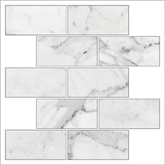 

Керамогранит Kerranova Marble Trend Мозаика K-1000/MR/m13/30,7х30,7