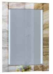 Зеркало Marka One Glass 60 Оникс подвесное У73243