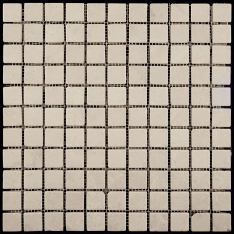 

Мраморная мозаика Natural Adriatica M030-25T (Crema Marfil Extra) (2,5х2,5) 30,5х30,5