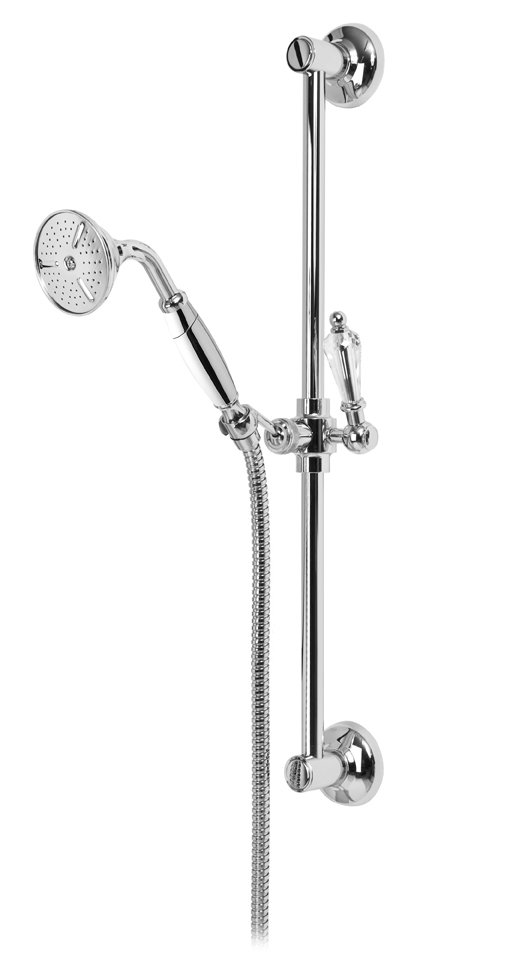 

Душевой гарнитур Cezares Diamond хром, ручка Swarovski DIAMOND-SD-01-Sw