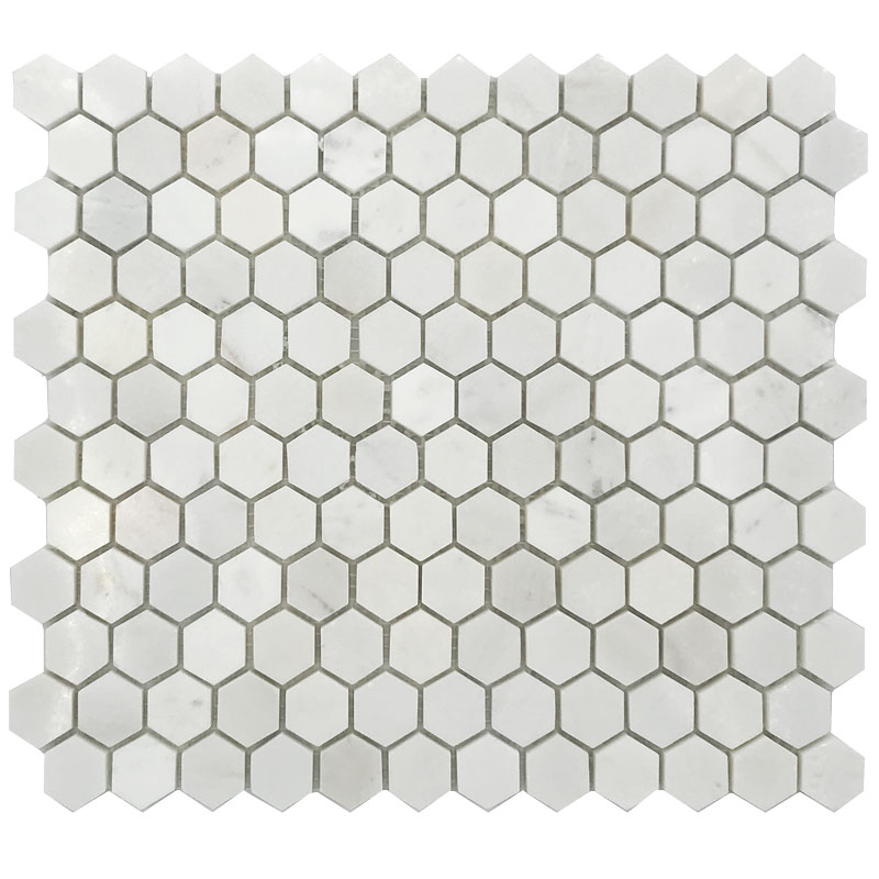 

Мозаика из нат. мрамора Starmosaic Hexagon VMwP 30,5х30,5 (23x23)