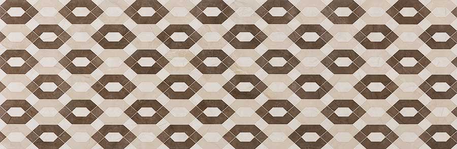 Керамическая плитка Ecoceramic Metissage EC DC Warm настенная 33,3х100
