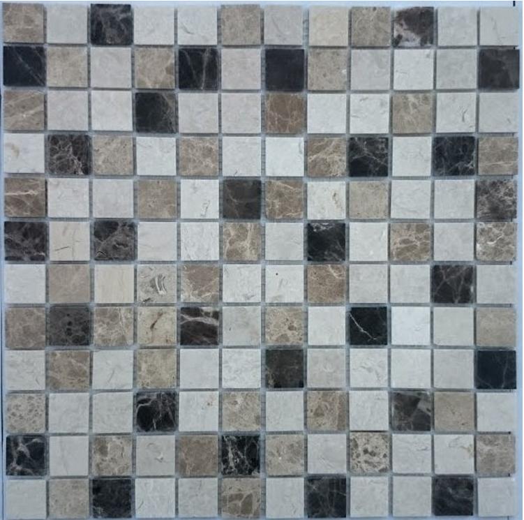 

Мозаика Caramelle Mosaic Pietrine 4mm Pietra Mix 1 Pol (2,3x2,3) 29,8x29,8