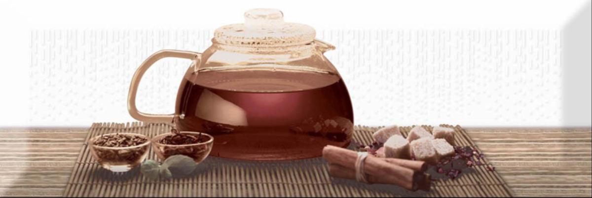 

Керамическая плитка Absolut Keramika Decor Tea 02 B Декор 10x30