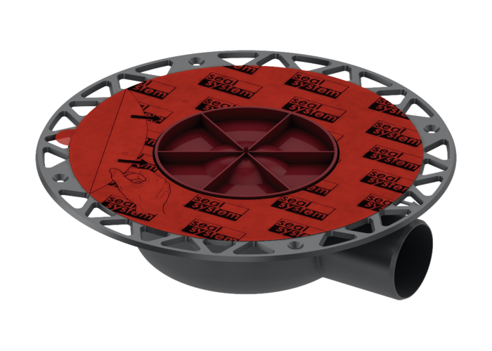 

Сифон TECE TECEdrainpoint S DN 50 для террасы с универсальным фланцем Seal System 3601401