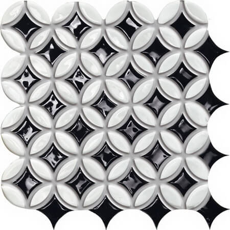 

Керамическая плитка Tubadzin MS-Barcelona 5B мозаика настенная 31,4x31,4