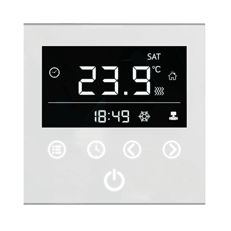 Elsen Регулятор настенный программируемый, естественная конвекция, белый EKA.01.01W