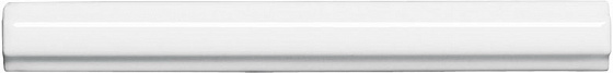 

Керамическая плитка Adex Neri ADNE5354 Listelo Clasico Blanco Z Бордюр 1,7х15