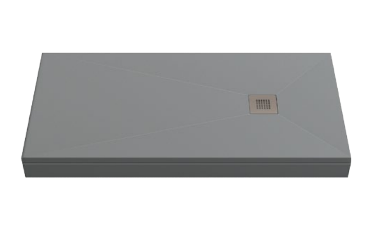Душевой поддон Creto Ares 1600x900x30 серый 1-0024
