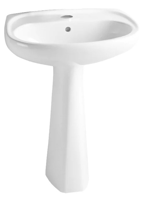 

Раковина Vitra Normus 550x420 с пьедесталом 9600B003-7650