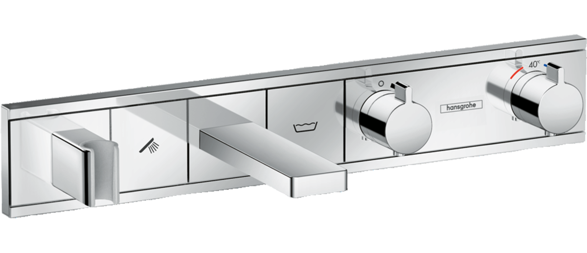 

Термостат скрытого монтажа Hansgrohe RainSelect для 2 потребителей 15359000