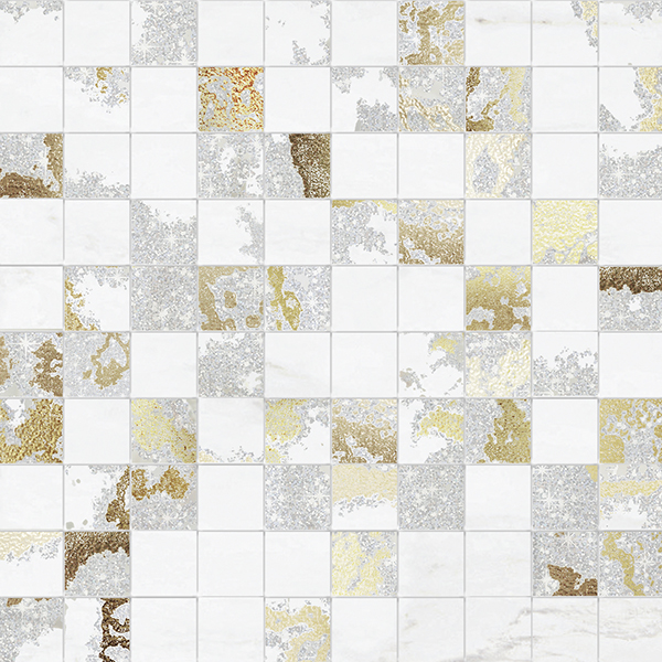 

Керамогранит Brennero Venus Mosaico Q. Solitaire White Mix MQSW мозаика 30x30