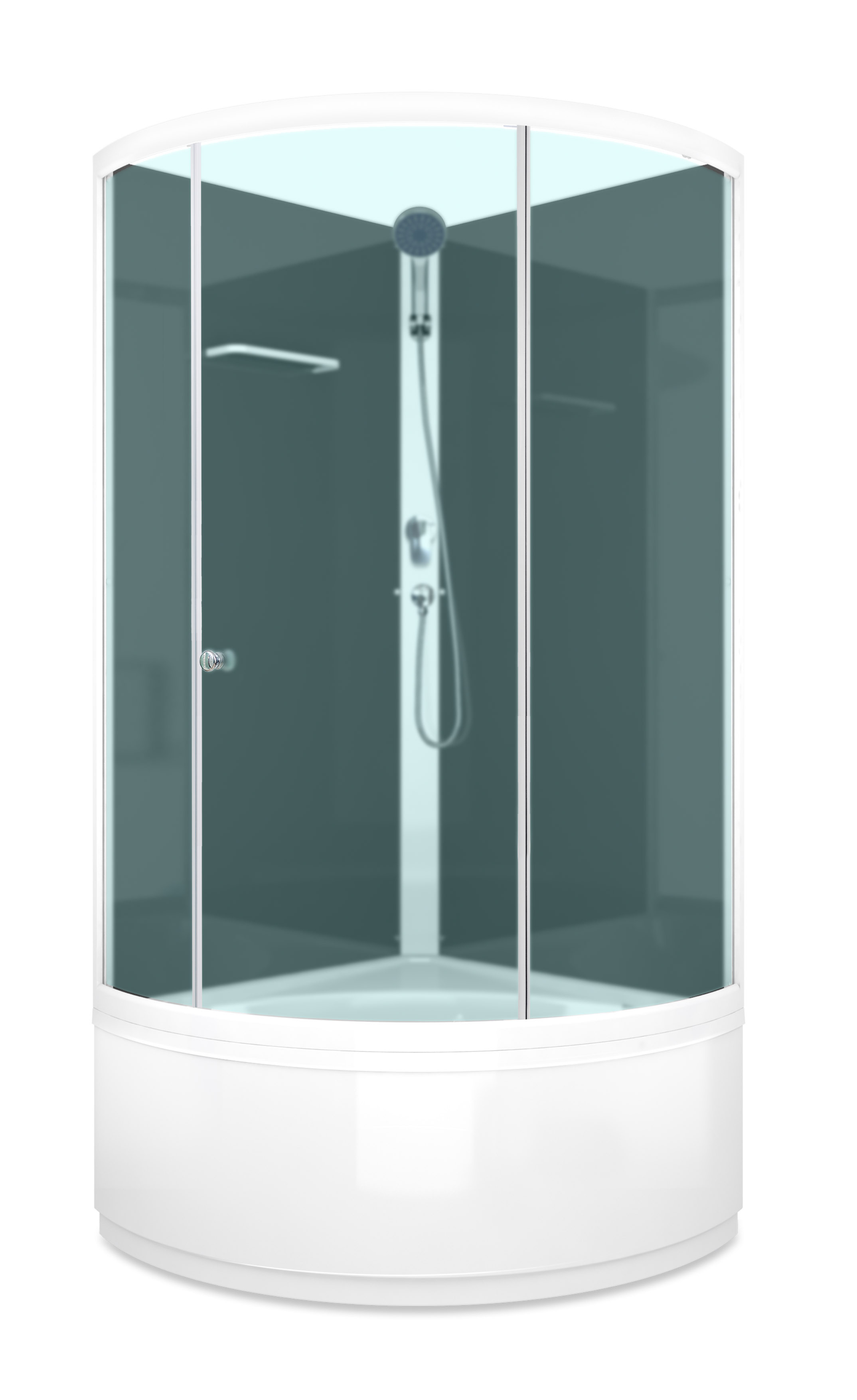 

Душевая кабина DOMANI-Spa Simple high без крыши 90х90х204 DS01ES99HBM00