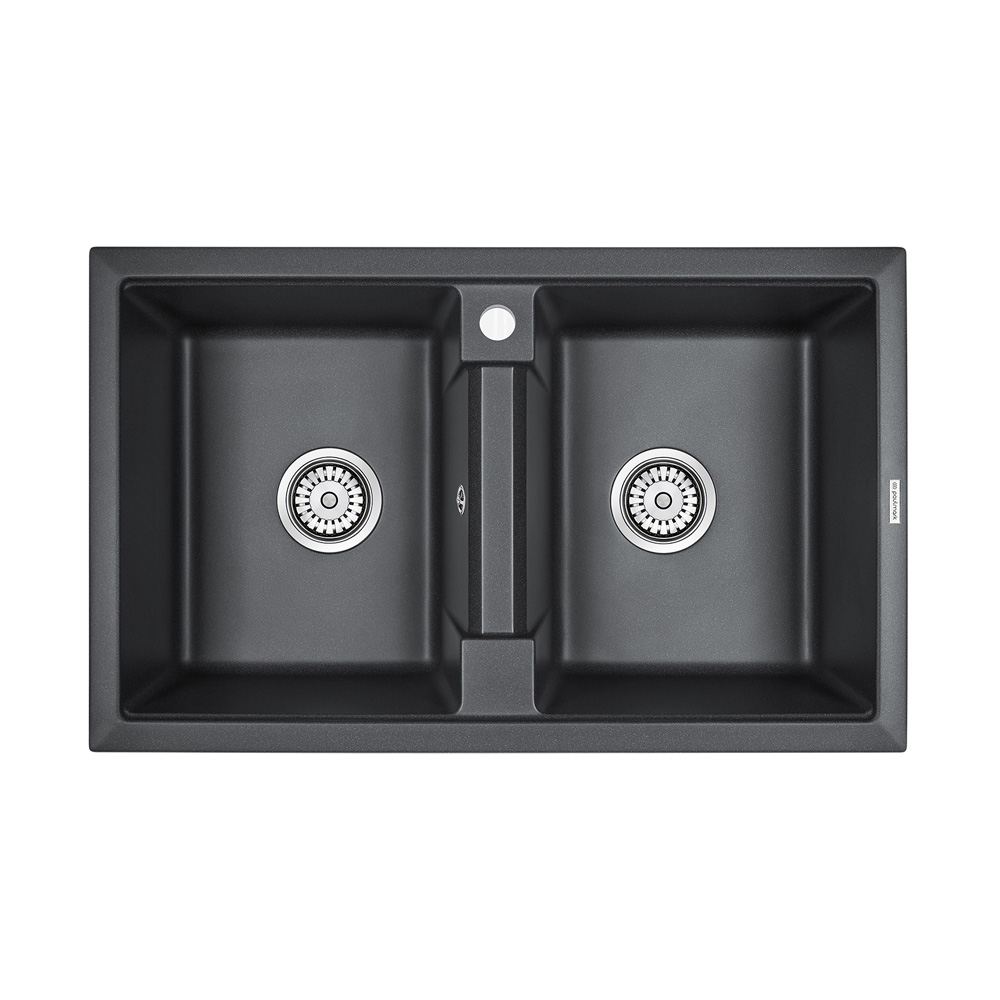 Мойка для кухни Paulmark Zwilling черный PM238150-BL