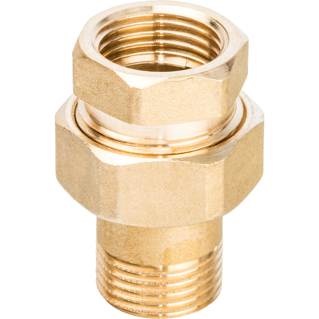 

STOUT Разъемное соединение "американка" уплотнение под гайкой по плоскости ВН 1/2"