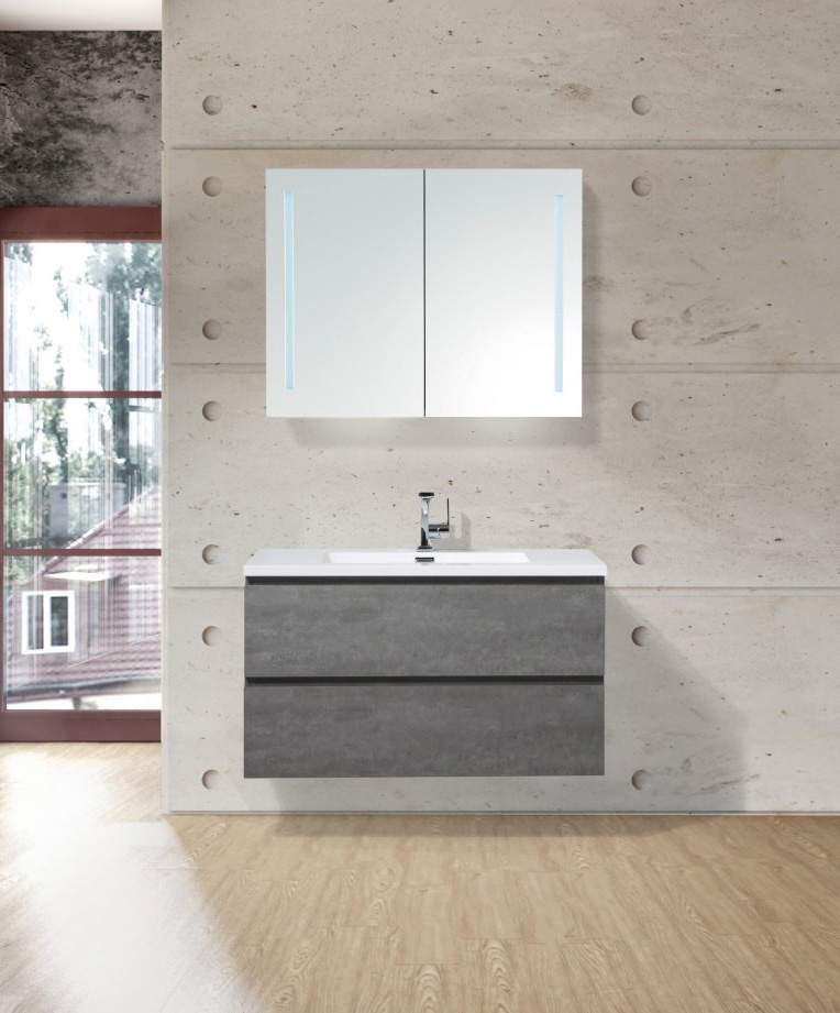 

База под раковину Belbagno LUCE подвесная 100 LUCE-1000-2C-SO-PL Polissandro
