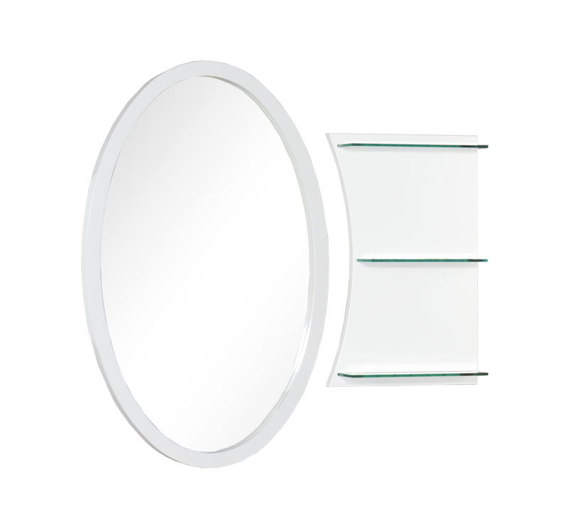 

Зеркало Aquanet Опера L/R 70 белый 00169607+00169630