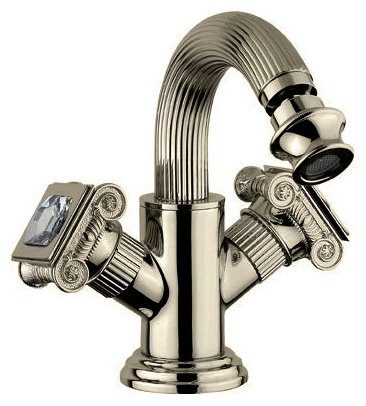 

Смеситель для биде Cezares Olimp бронза, ручка Swarovski OLIMP-BS2-02-Sw