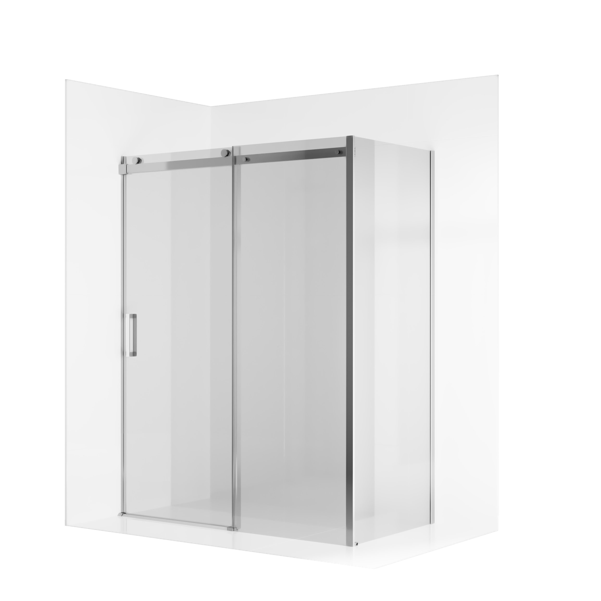 Душевой уголок Ambassador Benefit 2000x1500x800 хром 19021104HX-80HX