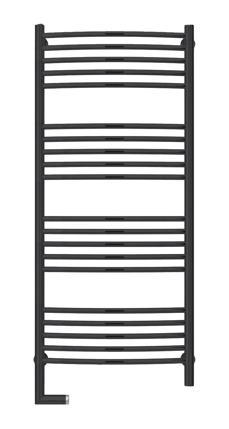 

Электрический полотенцесушитель Сунержа Богема 2.0 1200x500 ТЭН Лев. матовый черный арт. 31-5202-1250