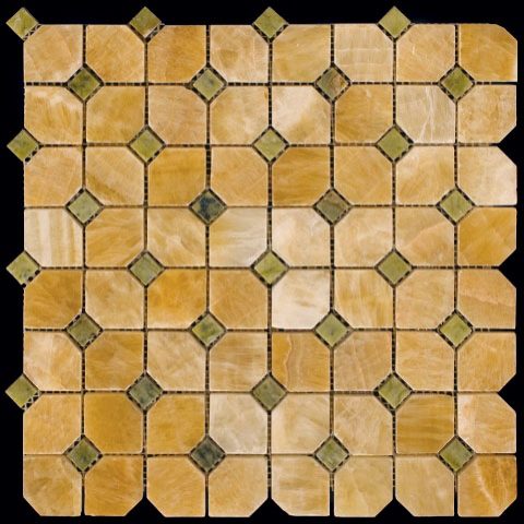 

Каменная мозаика Natural Octagon M073+M068-DP9 (3,5х3,5+1,5x1,5) 30,5х30,5
