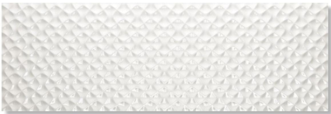 

Керамическая плитка Venis Artis V14402261 White настенная 33,3x100