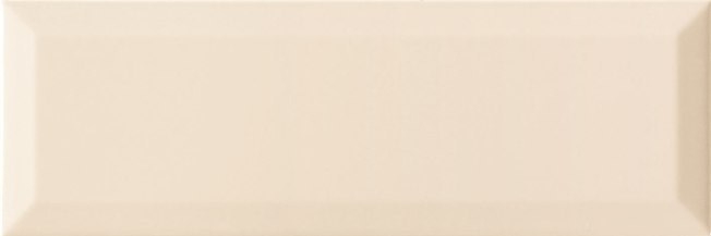 Керамическая плитка Monopole Gourmet Crema Brillo Bisel Настенная 10x30