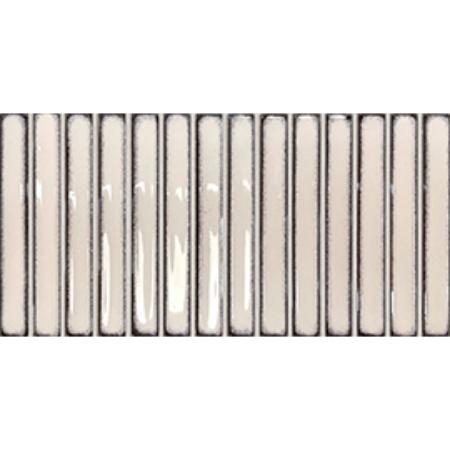 Керамическая плитка DNA Tiles Osaka Bars White настенная 12,5х25
