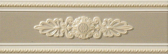 

Керамическая плитка Vallelunga Lirica P17042 Tortora Listello Decorato бордюр 10x30