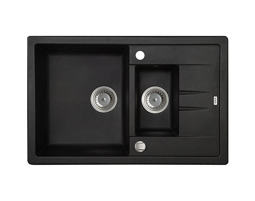 

Мойка для кухни IDDIS Vane G 1 1/2 чаши 780х500 V16B785i87 черный