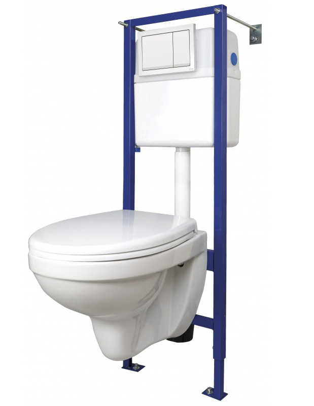 

Комплект с инсталляцией Cersanit Delfi S-SET-DEL/Vec/TPL/En-Wh-w