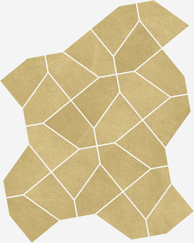 Керамическая плитка Италон Terraviva 600110000937 Senape Mosaico мозаика 27,3x36