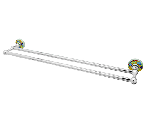 

Полотенцедержатель двойной WasserKRAFT Diemel K-2240