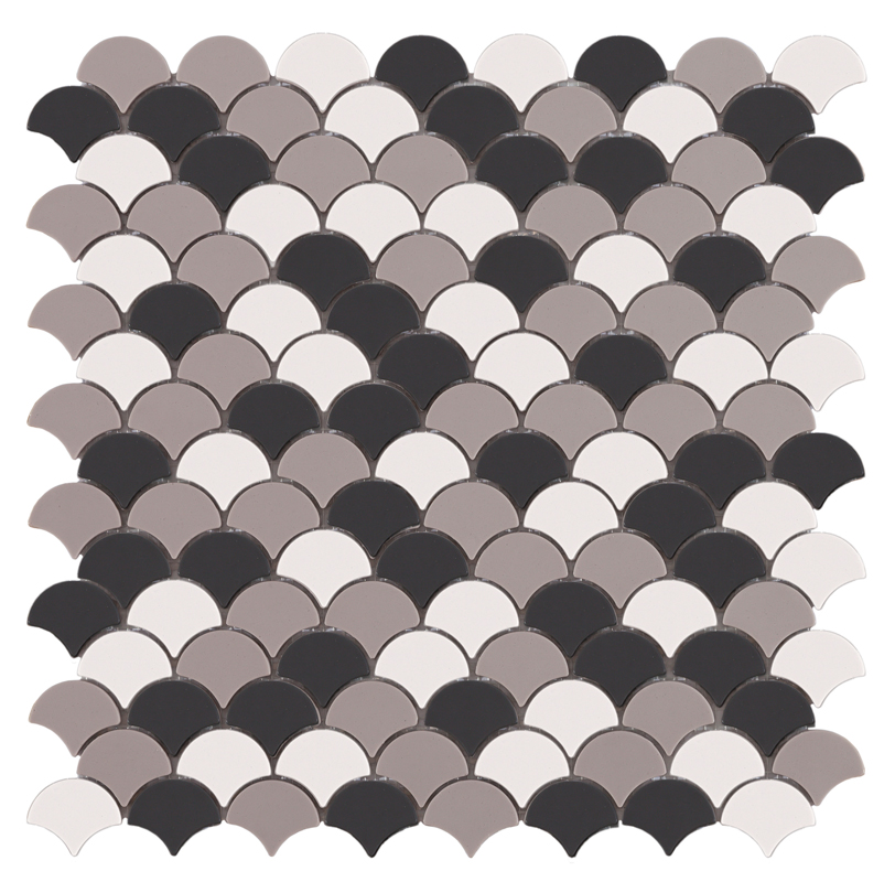 

Мозаика Стеклянная Vidrepur Soul Black Mix (на сетке) 30,7x31,7