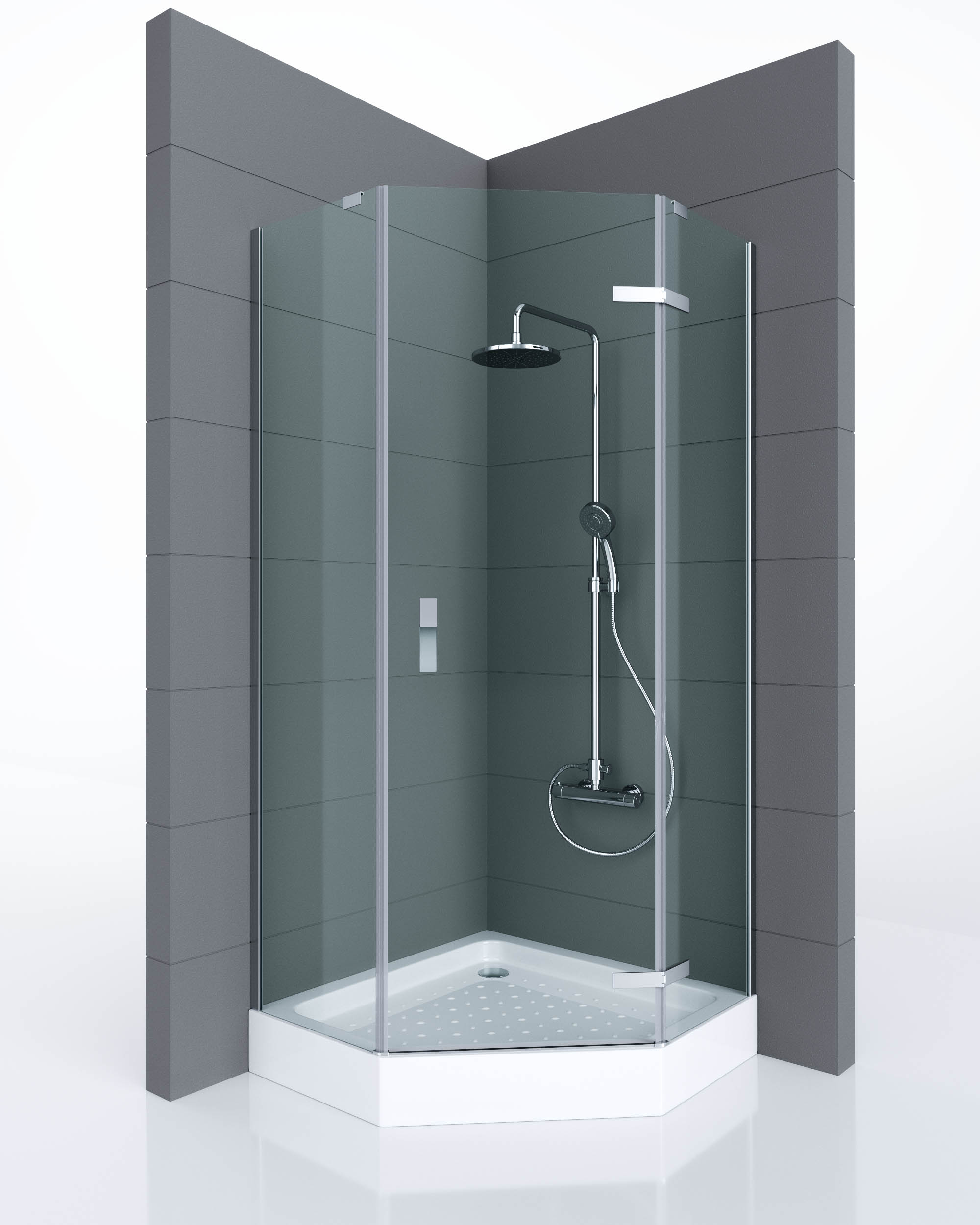 

Душевое ограждение Sturm Star new 900x900x1900