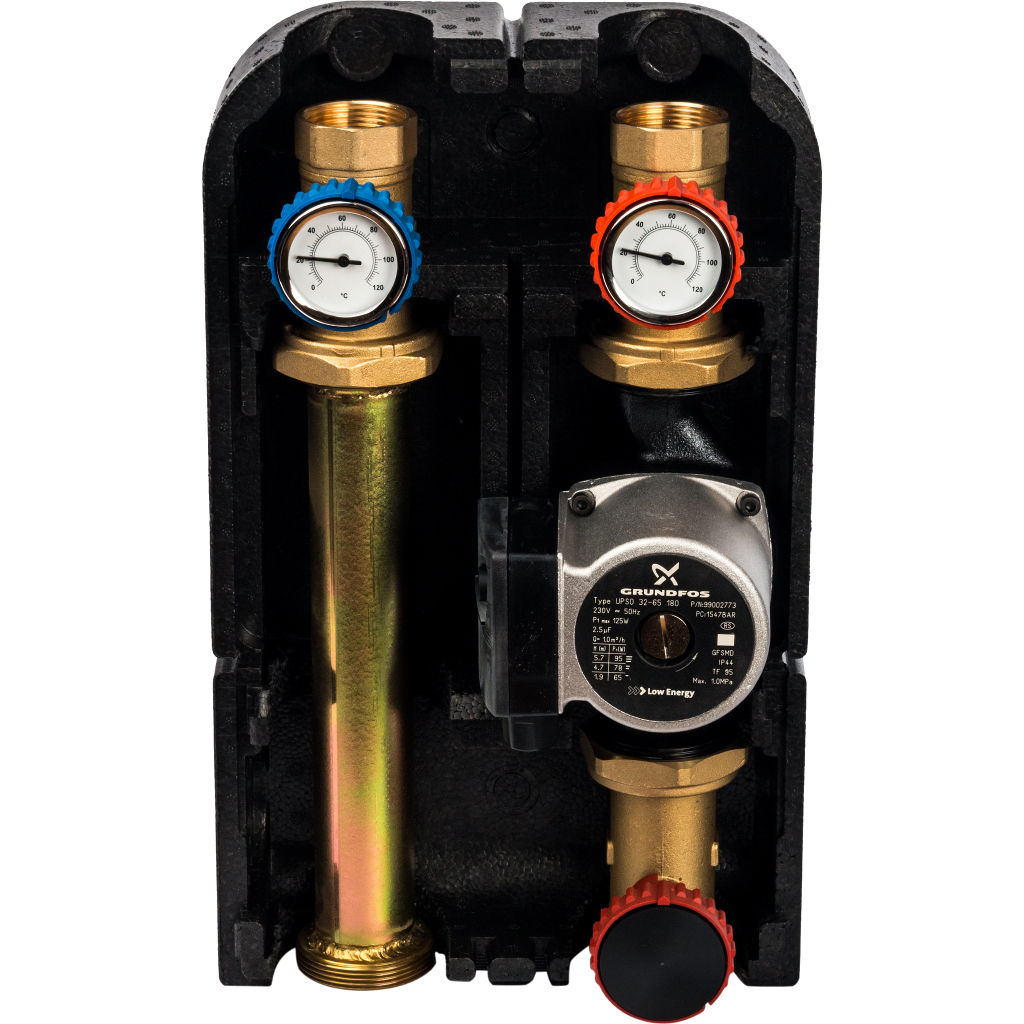 

STOUT Насосная группа с прямым контуром 1 1/4″ с насосом UPSO 32‑65 в теплоизоляции DN 32, 42 kW [DT10 °C]