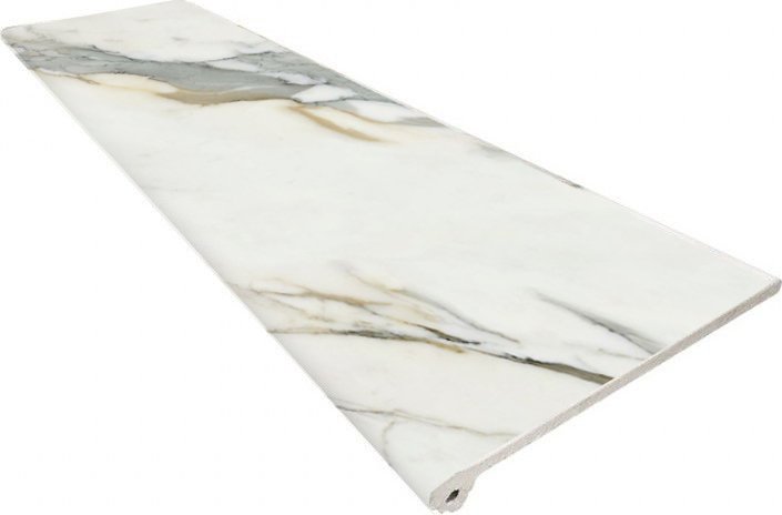 Ступень Ape Calacatta Borghini Peldano Fior C1 фронтальная 33х120